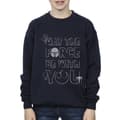 Miniatyrbild 3 av 4: Star Wars Pojkar The Mandalorian May The Force Mando Sweatshirt