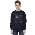 Miniatyrbild 2 av 4: Star Wars Pojkar The Mandalorian May The Force Mando Sweatshirt