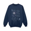 Miniatyrbild 1 av 4: Star Wars Pojkar The Mandalorian May The Force Mando Sweatshirt