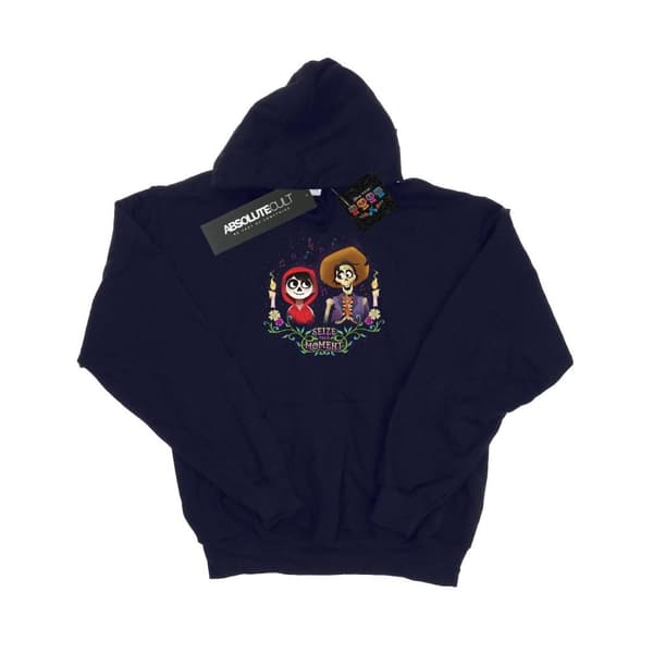 Disney Womens/Ladies Coco Miguel And Hector Hoodie