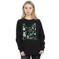 Miniatyrbild 2 av 5: Elf Sweatshirt med infografisk affisch - dam/dam