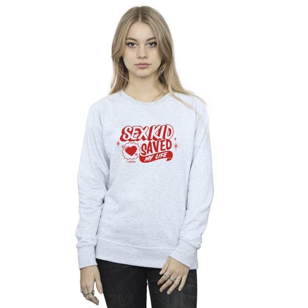 Netflix Sweatshirt - Kvinnor/Damer Sex Education Sex Kid Saviour