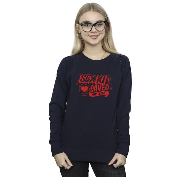 Netflix Sweatshirt - Kvinnor/Damer Sex Education Sex Kid Saviour