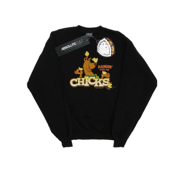 Scooby Doo Mens Hangin With My Chicks Sweatshirt