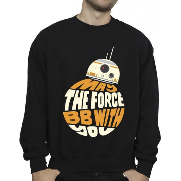 Star Wars Mens May The Force BB8 Sweatshirt