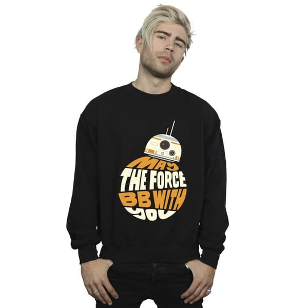 Star Wars Mens May The Force BB8 Sweatshirt
