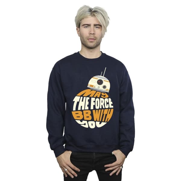 Star Wars Mens May The Force BB8 Sweatshirt