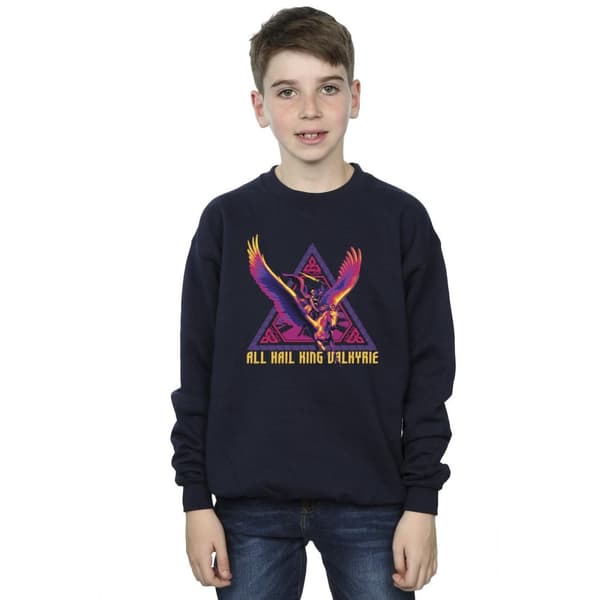 Marvel Pojkar Thor Love And Thunder All Hail Valkyrie Sweatshirt