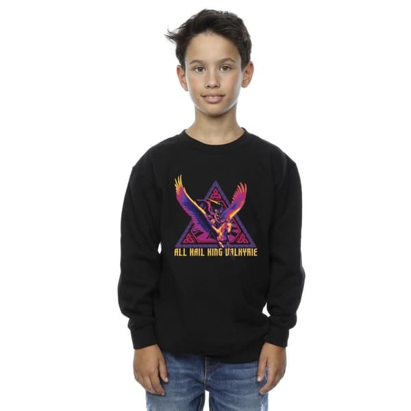 Marvel Pojkar Thor Love And Thunder All Hail Valkyrie Sweatshirt