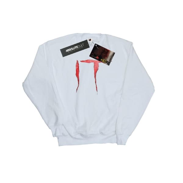 It Mens Distressed Logo Sweatshirt