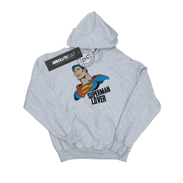 DC Comics Mens Superman Lover Hoodie