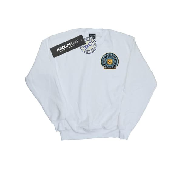 DC Comics Mens Batman Gotham Police Dept Breast Print Sweatshirt