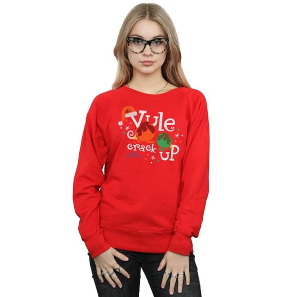 National Lampoon´s Christmas Vacation Womens/Ladies Yule Crack Up Sweatshirt
