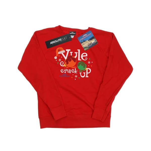 National Lampoon´s Christmas Vacation Womens/Ladies Yule Crack Up Sweatshirt