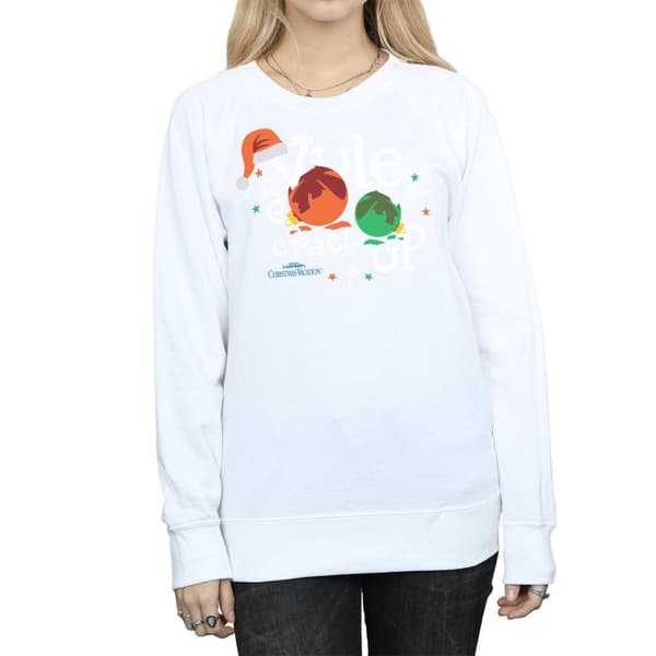 National Lampoon´s Christmas Vacation Womens/Ladies Yule Crack Up Sweatshirt