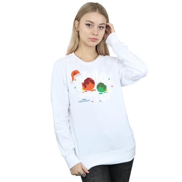 National Lampoon´s Christmas Vacation Womens/Ladies Yule Crack Up Sweatshirt