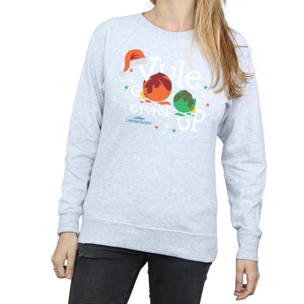 National Lampoon´s Christmas Vacation Womens/Ladies Yule Crack Up Sweatshirt