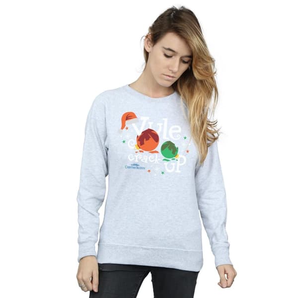National Lampoon´s Christmas Vacation Womens/Ladies Yule Crack Up Sweatshirt