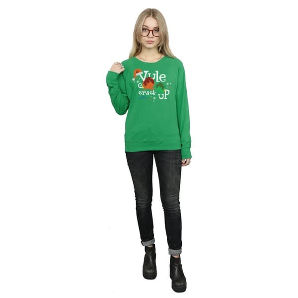 National Lampoon´s Christmas Vacation Womens/Ladies Yule Crack Up Sweatshirt