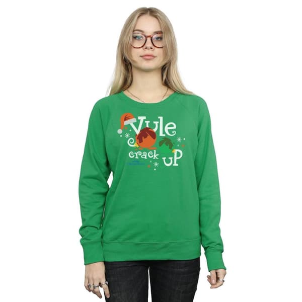 National Lampoon´s Christmas Vacation Womens/Ladies Yule Crack Up Sweatshirt