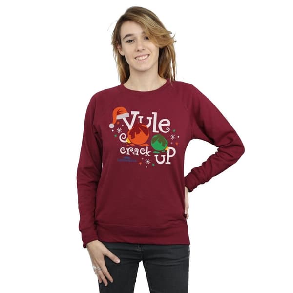 National Lampoon´s Christmas Vacation Womens/Ladies Yule Crack Up Sweatshirt