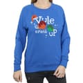 Miniatyrbilde 3 av 5: National Lampoon´s Christmas Vacation Womens/Ladies Yule Crack Up Sweatshirt