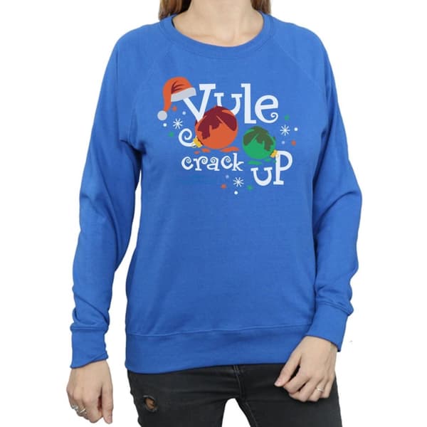 National Lampoon´s Christmas Vacation Womens/Ladies Yule Crack Up Sweatshirt