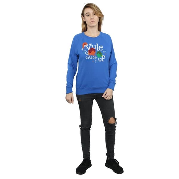 National Lampoon´s Christmas Vacation Womens/Ladies Yule Crack Up Sweatshirt