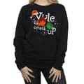 Miniatyrbilde 4 av 5: National Lampoon´s Christmas Vacation Womens/Ladies Yule Crack Up Sweatshirt