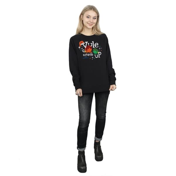 National Lampoon´s Christmas Vacation Womens/Ladies Yule Crack Up Sweatshirt