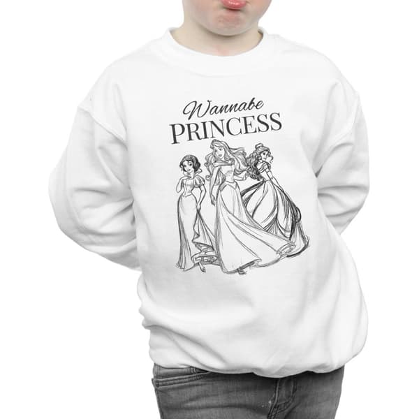 Disney Princess Boys Wannabe Princess Sweatshirt