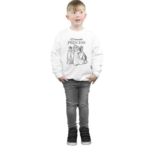 Disney Princess Boys Wannabe Princess Sweatshirt