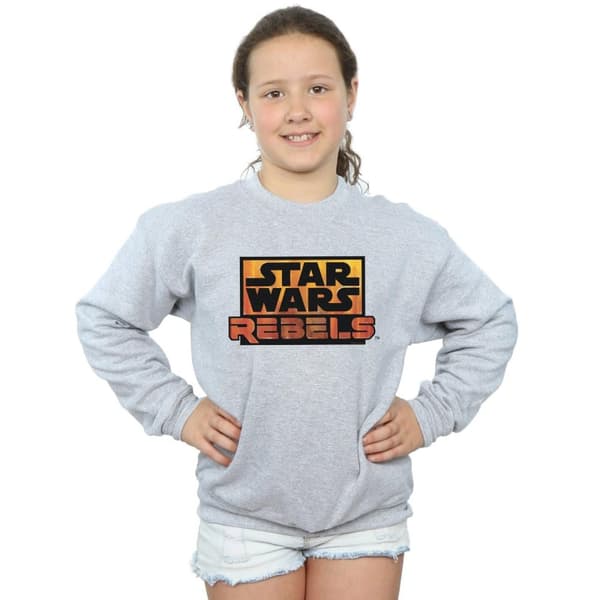 Star Wars Rebels-tröja med logotyp för flickor