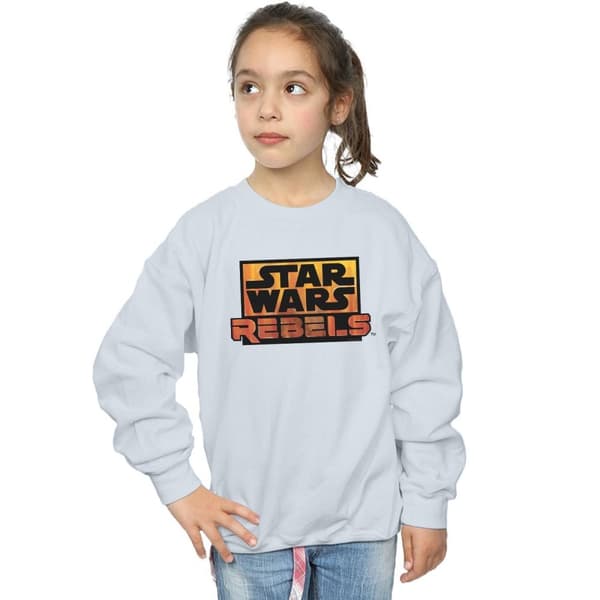 Star Wars Rebels-tröja med logotyp för flickor