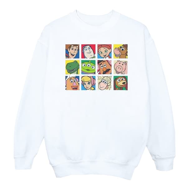 Disney Sweatshirt med fyrkantiga figurer från Toy Story - dam/dam