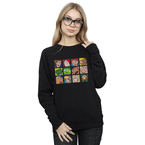 Disney Sweatshirt med fyrkantiga figurer från Toy Story - dam/dam