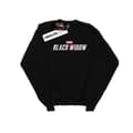 Miniatyrbild 1 av 3: Marvel Sweatshirt med Black Widow Movie-logga för damer/kvinnor