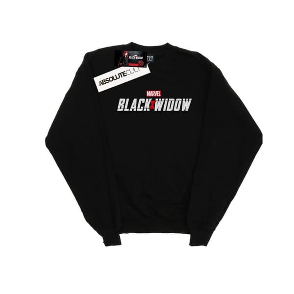 Marvel Sweatshirt med Black Widow Movie-logga för damer/kvinnor