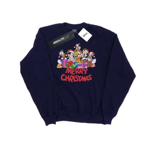 Disney Mens Mickey Mouse And Friends Christmas Sweatshirt CDON