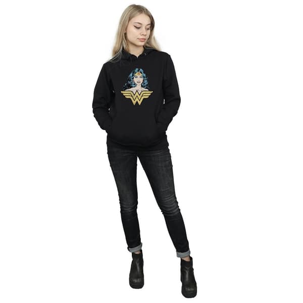DC Comics Womens/Ladies Wonder Woman Gaze Hoodie
