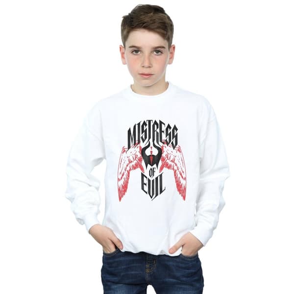 Disney Boys Maleficent Mistress Of Evil Wings Sweatshirt