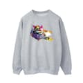 Miniatyrbild 1 av 3: Marvel Guardians Of The Galaxy Abstrakt Raket Tvättbjörn Sweatshirt