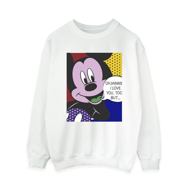 Disney Dam/Tjej Musse Pigg Oh Mimmi Pop Art Sweatshirt
