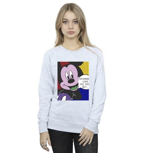 Disney Dam/Tjej Musse Pigg Oh Mimmi Pop Art Sweatshirt