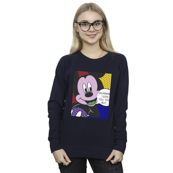 Disney Dam/Tjej Musse Pigg Oh Mimmi Pop Art Sweatshirt