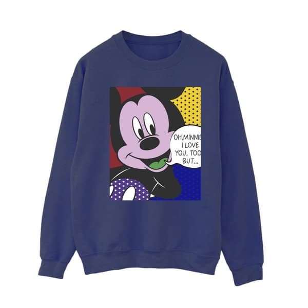 Disney Dam/Tjej Musse Pigg Oh Mimmi Pop Art Sweatshirt