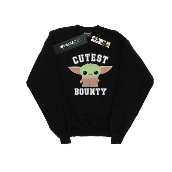 Star Wars Boys The Mandalorian Cutest Bounty Sweatshirt
