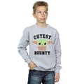 Miniatyrbillede 2 af 3: Star Wars Boys The Mandalorian Cutest Bounty Sweatshirt