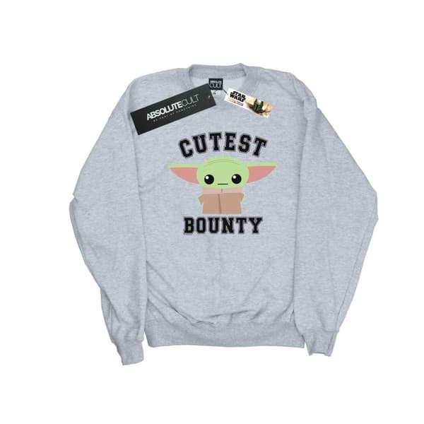 Star Wars Boys The Mandalorian Cutest Bounty Sweatshirt