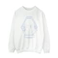 Pikkukuva 1 / 3: Star Wars Womens/Ladies The Mandalorian Outline Helm Diamond Sweatshirt